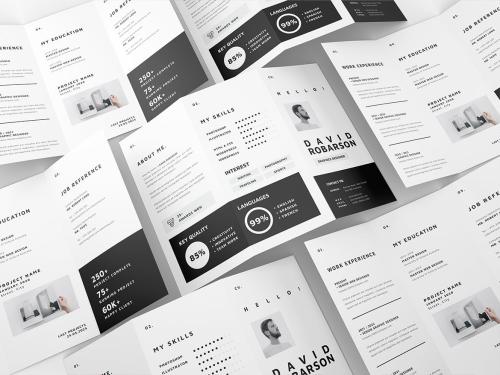 Brochure &ndash; Resume Trifold