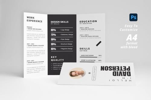 Brochure &ndash; Resume Trifold