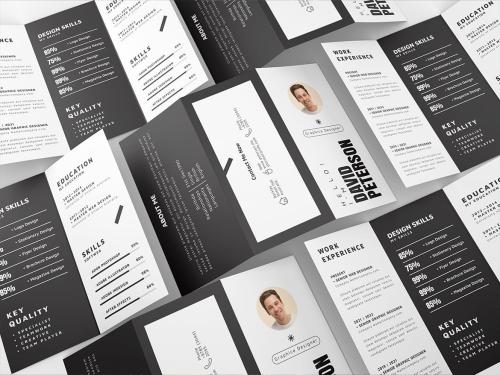 Brochure &ndash; Resume Trifold