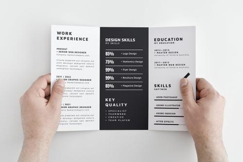 Brochure &ndash; Resume Trifold