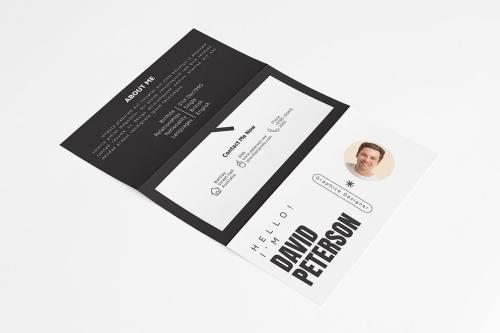 Brochure &ndash; Resume Trifold