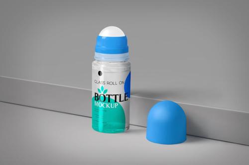 Roll On Bottle Mockup