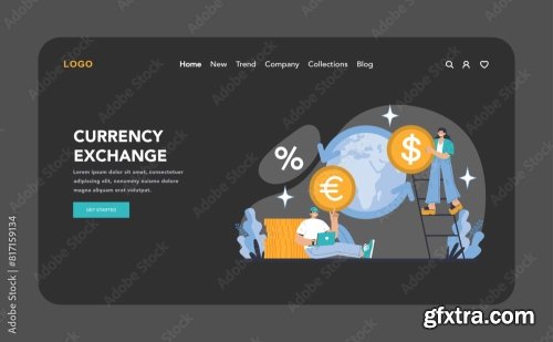 Bank Services Concept Flat Vector Illustration 1 9xAI