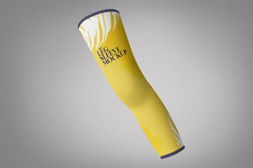 Leg Compression Sleeve Mockup