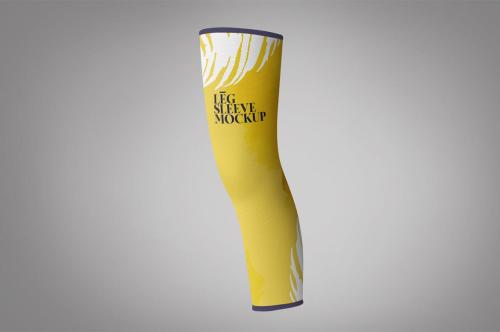 Leg Compression Sleeve Mockup