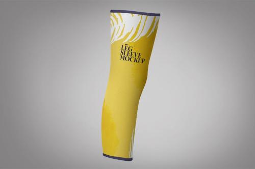 Leg Compression Sleeve Mockup