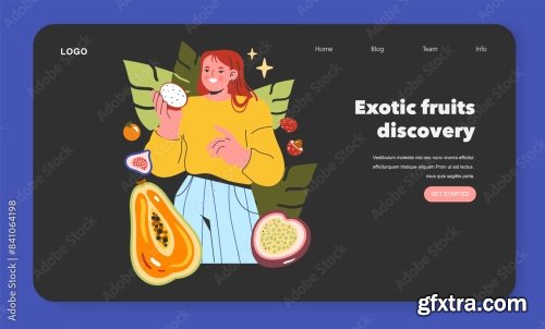 Emerging Ingredients Flat Vector Illustration 18xAI