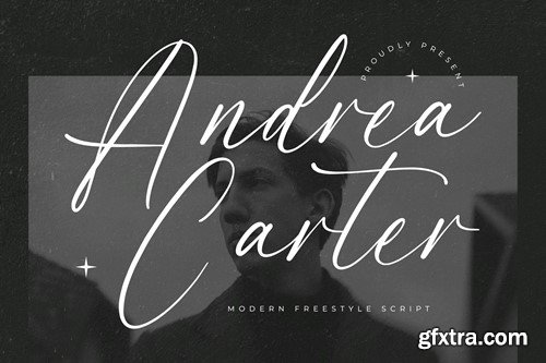 Andrea Carter Modern Freestyle Script 4ZB3JXU