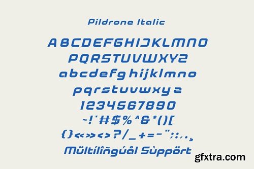 Pildrone - Y2k Futuristic Font 3JDHQ84