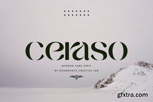 Ceraso - Elegant Branding Logo Font DV9VJEK