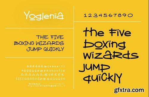 Yoglenia Font 7VAZUWV