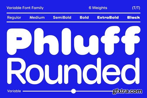 Round Sans Font Phluff DQTEC43