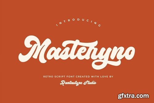 Masteryno Retro Script font RLTA4KC