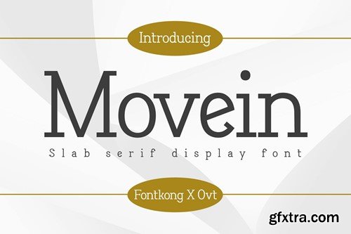 Movein - Slab Serif Display Font AL2MM5L