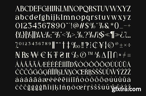 Kushin - Modern Serif Typeface X298XG4