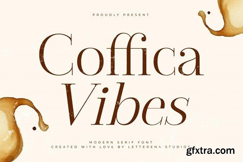 Coffica Vibes Modern Serif Font DWJX6MF