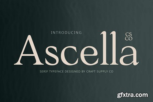 Ascella – Modern Font T6MGU4W