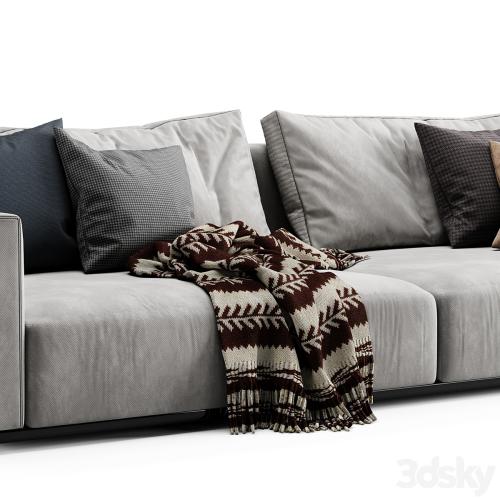 Minotti Torri 2 seat sofa