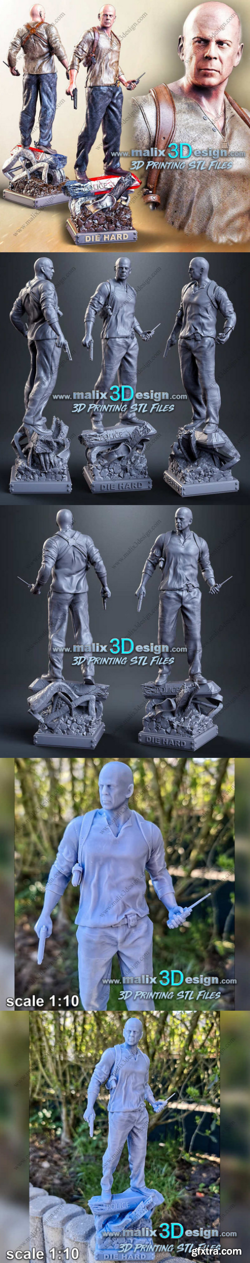 John McClane – Die Hard – 3D Print Model