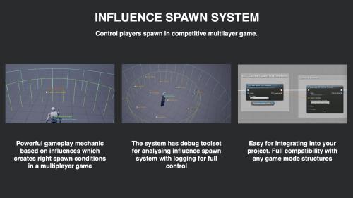 UnrealEngine - Influence Spawn System