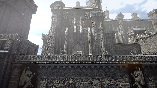 UnrealEngine - Medieval Castle (Castle, Medieval Village, Town)