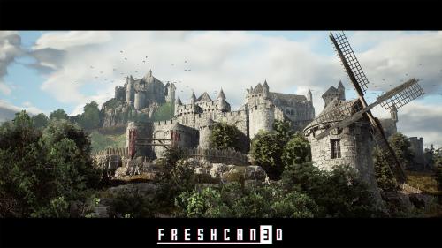 UnrealEngine - Modular Medieval Environment (Medieval Castle, Medieval Houses, Medieval Church)