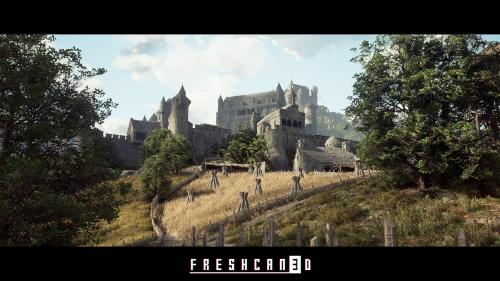 UnrealEngine - Modular Medieval Environment (Medieval Castle, Medieval Houses, Medieval Church)