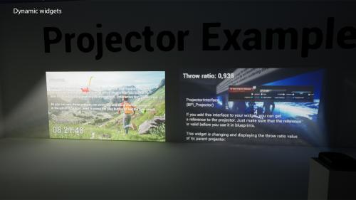 UnrealEngine - Projector