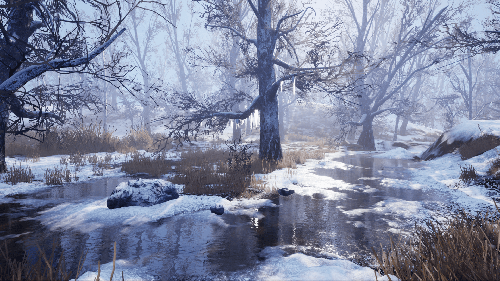 UnrealEngine - Winter Forest