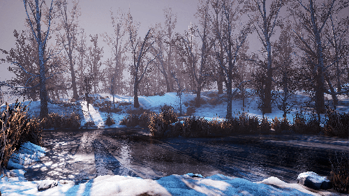 UnrealEngine - Winter Forest