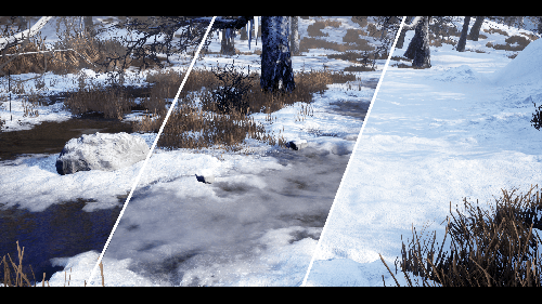 UnrealEngine - Winter Forest