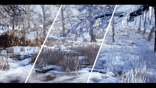 UnrealEngine - Winter Forest