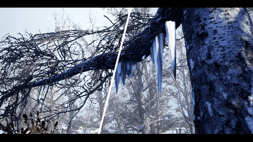 UnrealEngine - Winter Forest