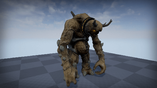 UnrealEngine - Heroic Fantasy Bosses: Earth Titan