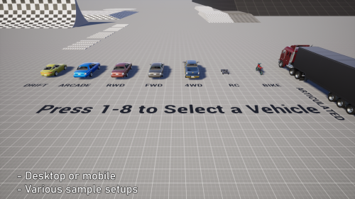 UnrealEngine - FGear Vehicle Physics