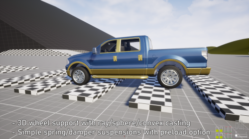 UnrealEngine - FGear Vehicle Physics