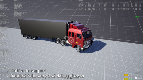 UnrealEngine - FGear Vehicle Physics