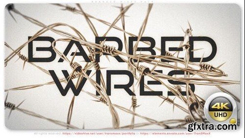 Videohive Barbed Wires Pack 52809899