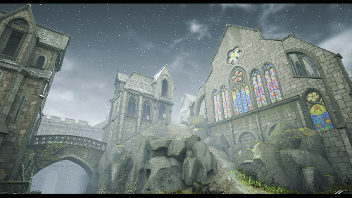 UnrealEngine - Gothic Island