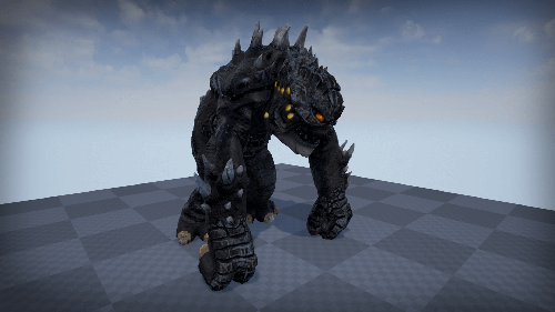 UnrealEngine - Heroic Fantasy Bosses: Monster Boss