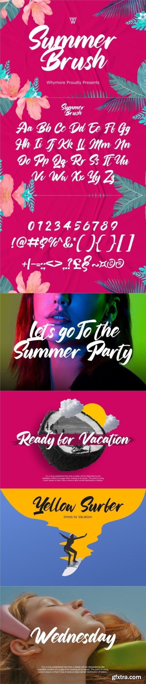 Summer Brush Font