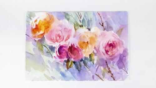 Udemy - Painting Expressive Roses in Watercolour - Kew Online Course