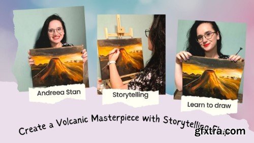 Drawing Basics: Create a Volcanic Masterpiece with Storytelling Flair