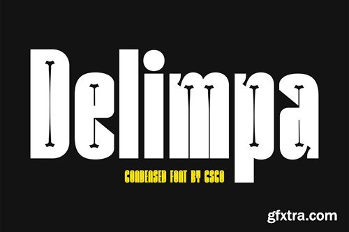 Delimpa – Inktrap Font VFACS45