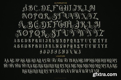 Everlines Victorian Font 4FLALQ9