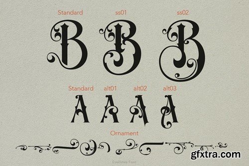 Everlines Victorian Font 4FLALQ9