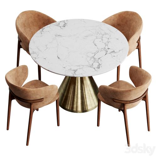 Artisan & West elm Silhouette dining set