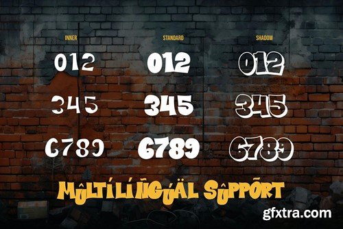 King Jack Style - Layered Graffiti Font SZJAVLN