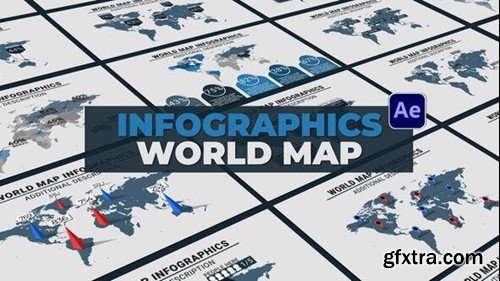 Videohive Infographics World Map 52848107