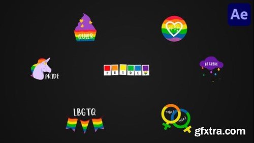 Videohive LGBTQ+ Titles for After Effects 52830503